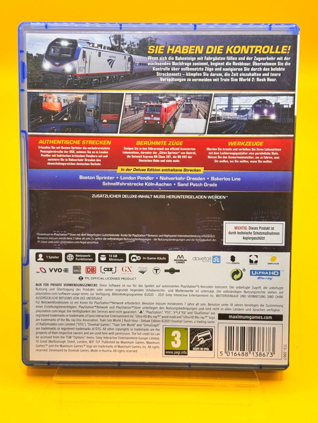 Sony Jeux: Train Sim World 2 Rush Hour Deluxe PS5 – D'occasion à Oberwil b. Zug par silver2024 1