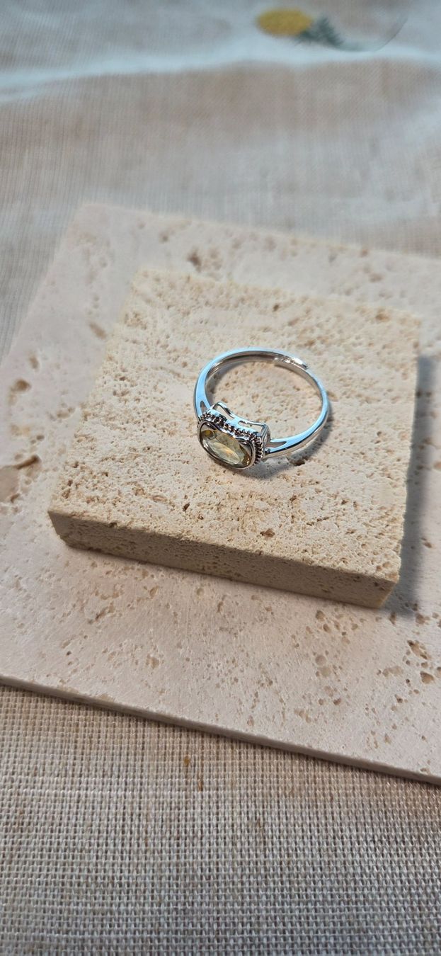Anelli: NEW - S925 Citrine Ring (Adjustable) – Nuovo (secondo la descrizione) da Zürich venduto da cin_wcf6 1