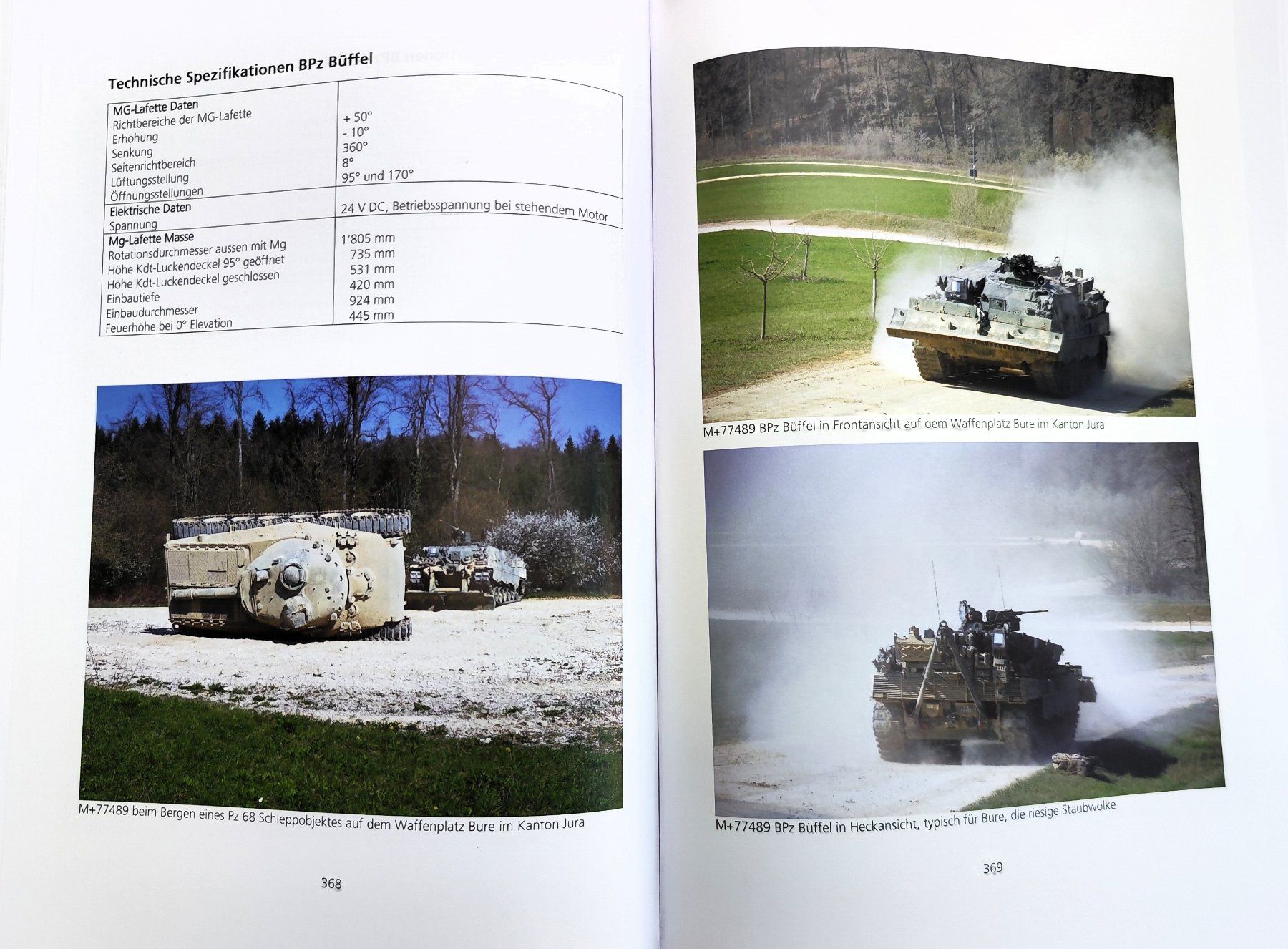 Bücher: Die Panzer der Schweizer Armee seit 1921 – Neu und originalverpackt aus Gränichen von Pz55 7