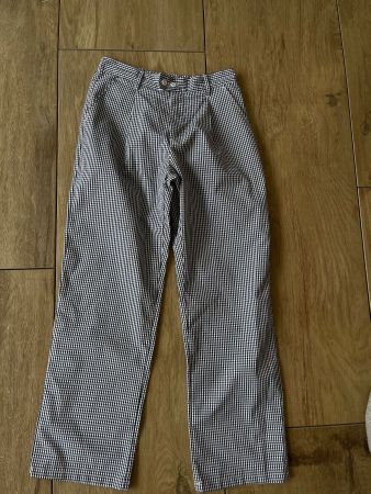 oversized Hosen kariert