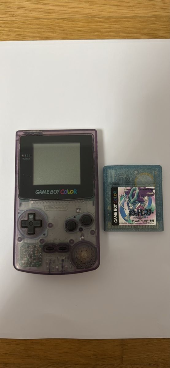Pokémon Spiele: Game Boy Color and Pokémon Crystal Edition – Gebraucht aus Aarau Rohr von mic_d6nr
