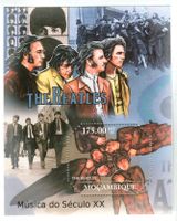 Block "The Beatles". Mosambik.
