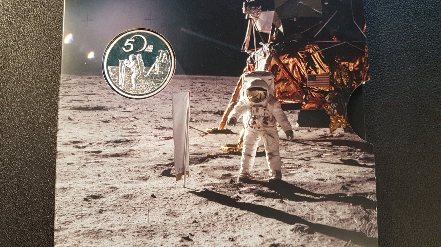 Tutti le monete: Monnaie Swissmint_Apollo 11 20 CHF Silver Folder – Nuovo (secondo la descrizione) da Vaulruz venduto da The1971Company