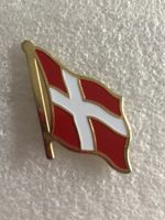 Pin Dänemark Flag Hockey