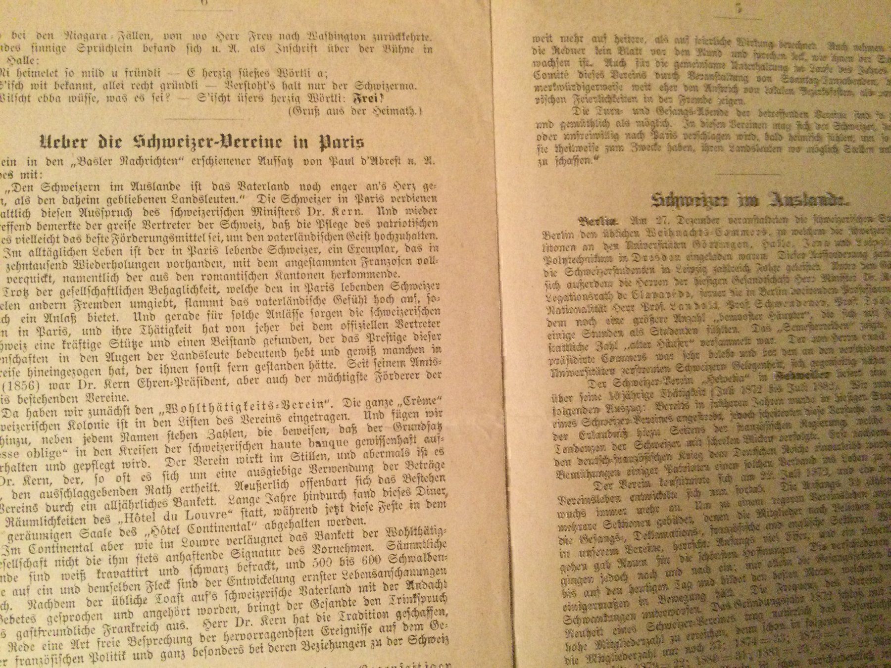 Tutti i francobolli: Correspondenzblatt, Berlin 1883 – Usato da Luzern venduto da Einh0rn 4