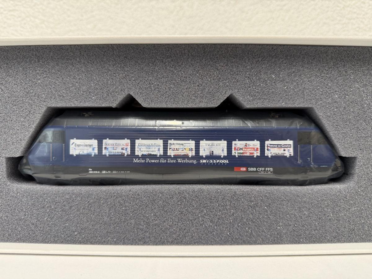Hag Modellini di ferrovie: HAG 280 - SBB Re 460 Swisspool AC Digital – Usato da Granges VS venduto da alci95 5