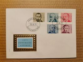 FDC Portraits Effigie 1971