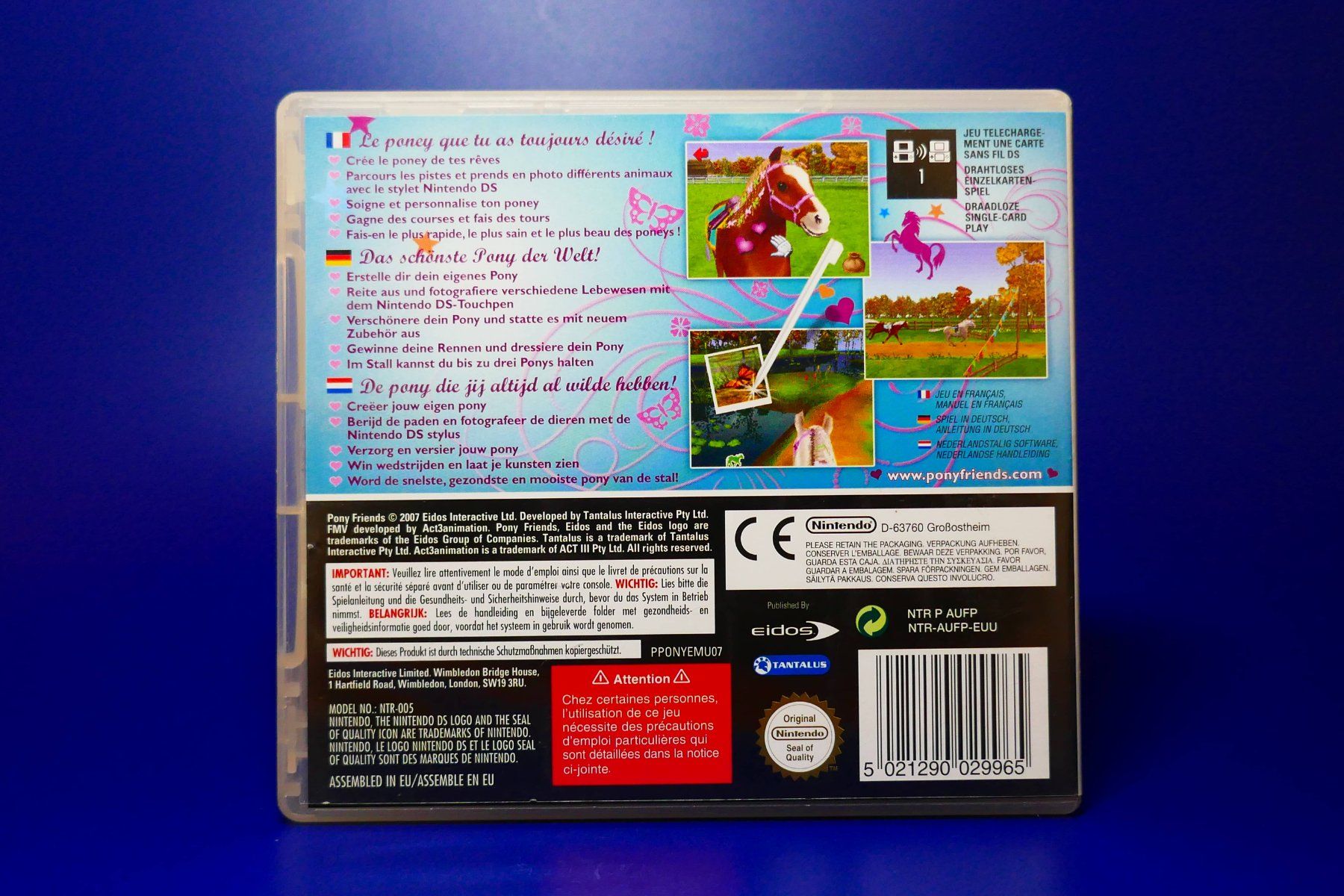 Nintendo Giochi: Pony Friends - Nintendo DS – Usato da Vuarrens venduto da Espace-Retro 3