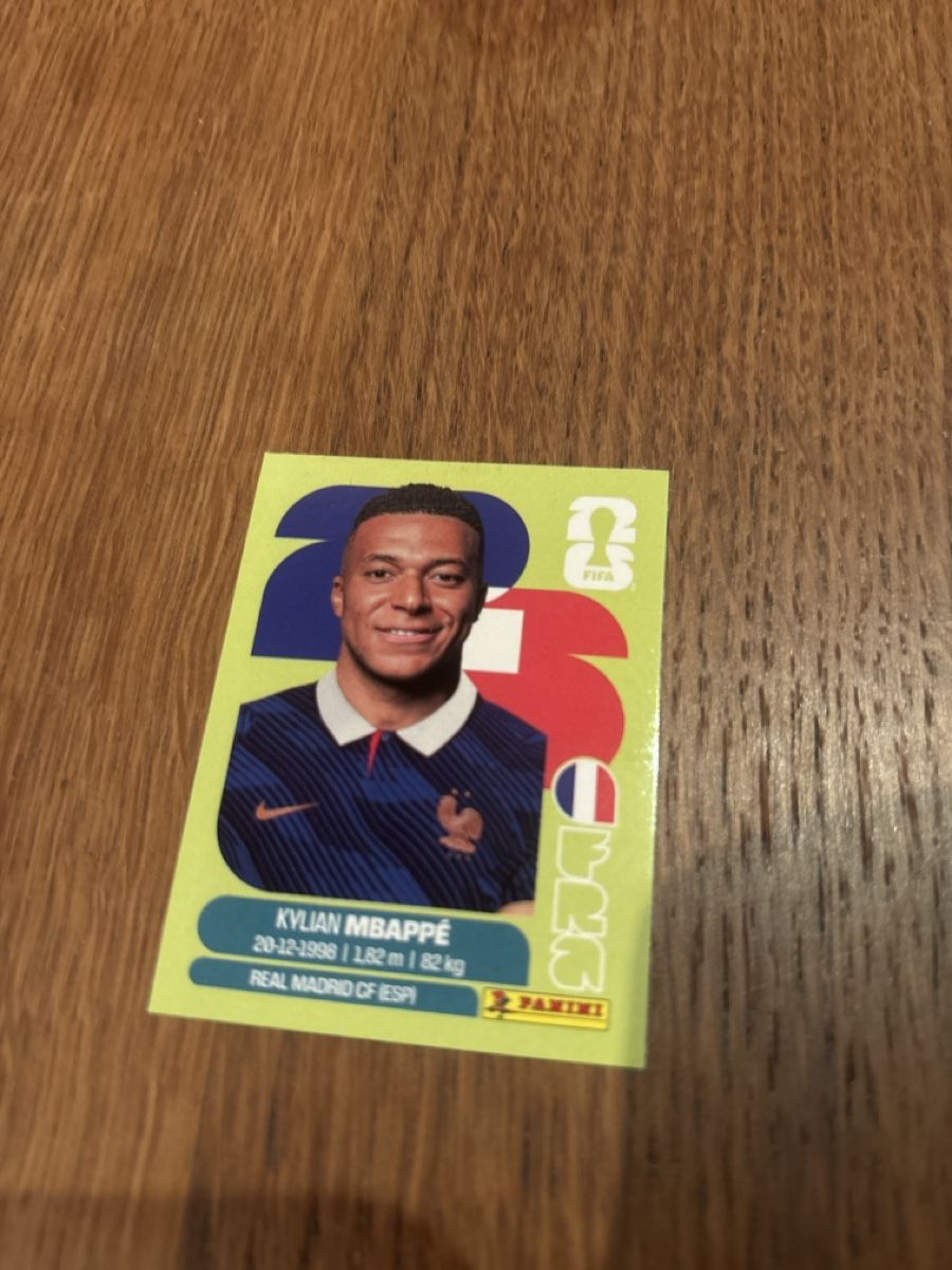 Panini Sammelbilder & Trading cards: Killian Mbappe Panini – Neu (gemäss Beschreibung) aus Hombrechtikon von levin.no