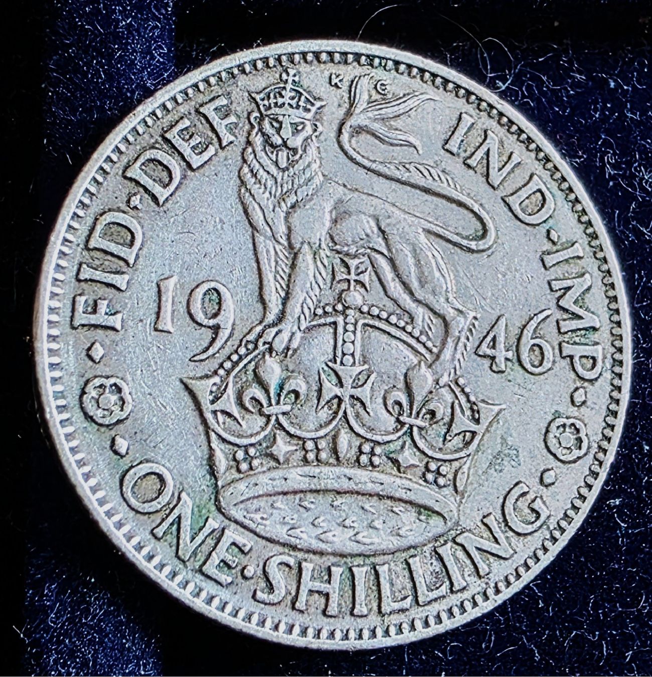 Alle Münzen: GROSSBRITANNIEN 1 SHILLING 1946 SILBER – Gebraucht aus Winterthur von Creso70