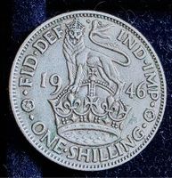 GROSSBRITANNIEN 1 SHILLING 1946 SILBER