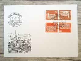 TR66 Enveloppe + Timbre Suisse 1990