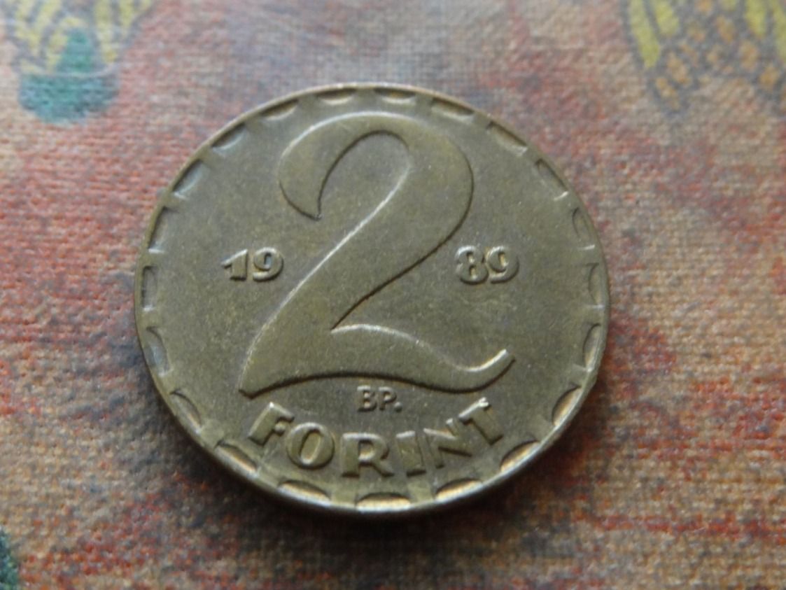 Tutti le monete: HONGRIE  2  Forint  1989 – Usato da Romanel-sur-Lausanne venduto da Swift13