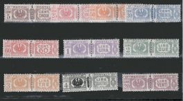 Italien Paketmarken - 2 Teilserien postfrisch **