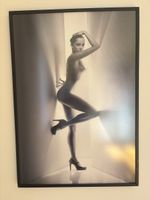 Framed Black & White Art Print 72x102cm - Home Decor