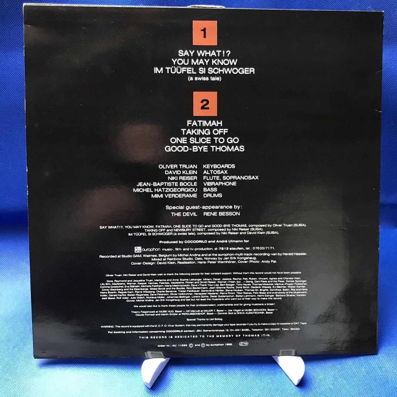 Dischi in vinile: Cocodrilo - Say What!? – Usato da Aesch BL venduto da BlueMusicRecords 1