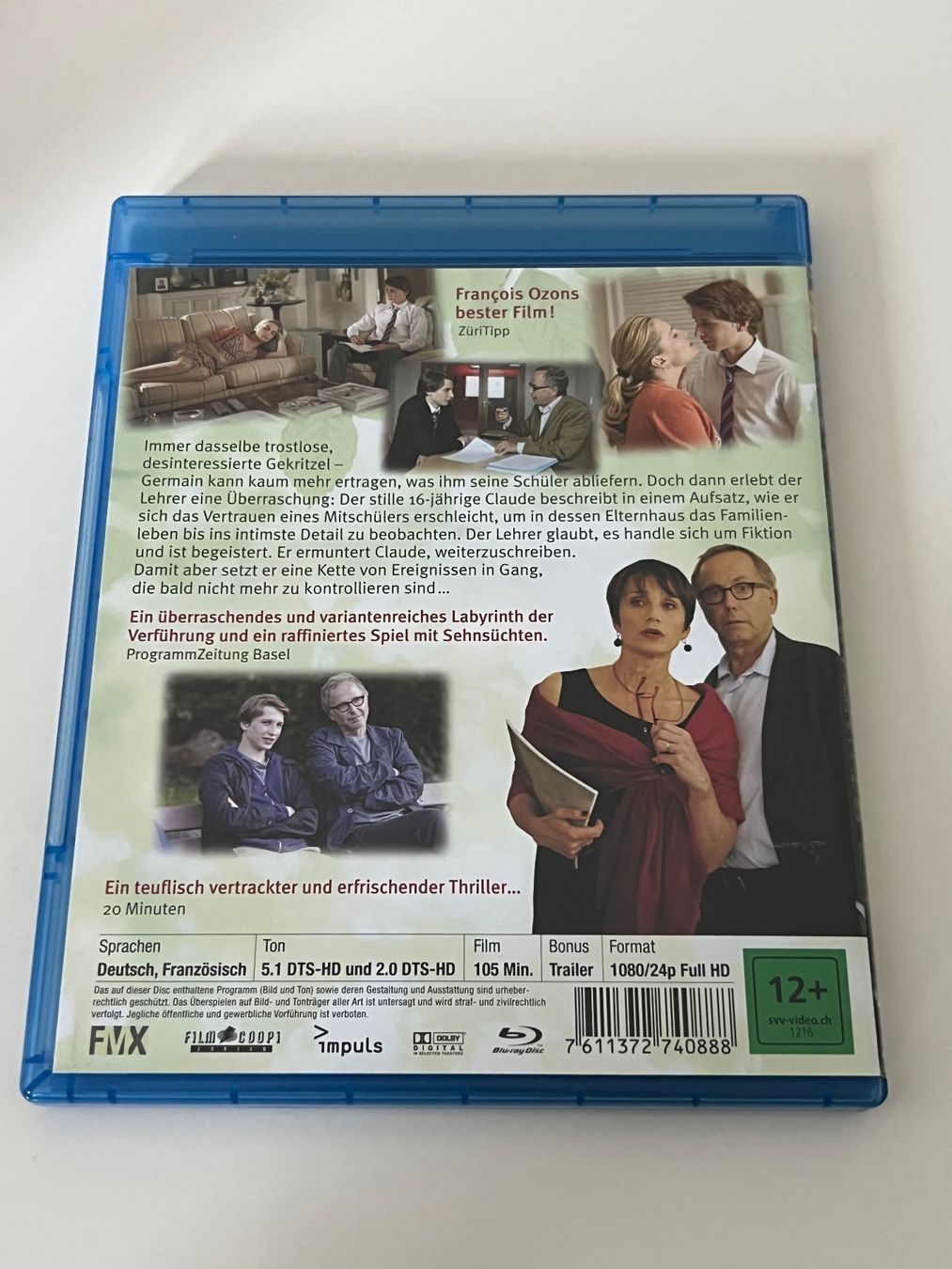 Tutti i DVDs: Dans la maison - Blu-ray – Nuovo (secondo la descrizione) da Altstätten SG venduto da sheamus 1