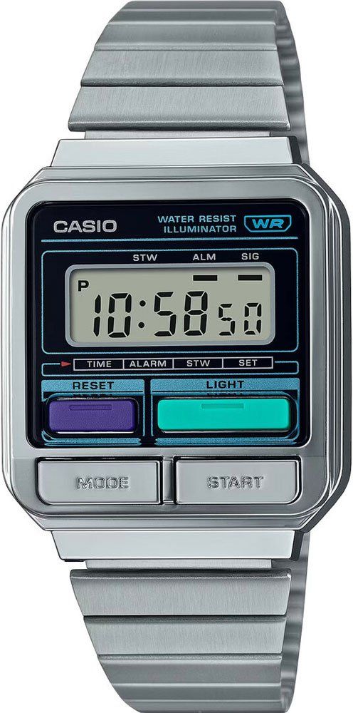 Casio Orologi: Casio Armbanduhren A120WE-1ADF – Nuovo e nell'imballaggio originale da Adlikon b.Regensdf venduto da GPITIME 3