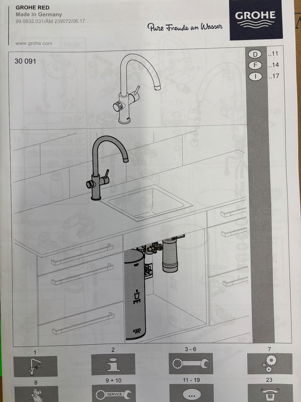 Grohe Rubinetteria: Mischer GROHE red – Nuovo (secondo la descrizione) da Burgdorf venduto da ver_pz2n 3