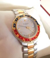 Balmain GMT Pepsi Armbanduhr neuwertig ref 719.022