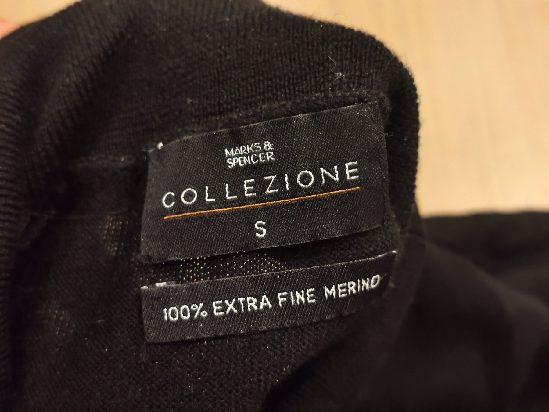 Pulls & Sweat-shirts: Pullover 100% Merinowolle Gr. S Schwarz – D'occasion à Berg TG par Persefona 1