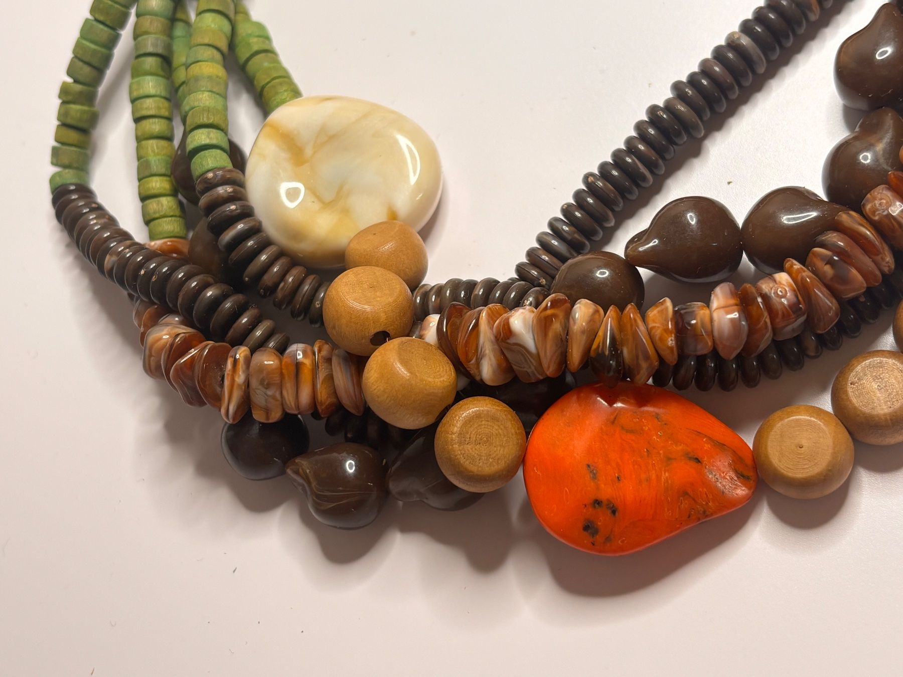 Catenine: Collier original vert et brun ✨ – Nuovo (secondo la descrizione) da Lausanne venduto da mel2dreams 6