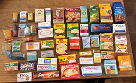 Mini Produkte für Verkäuferliladen / Migros mini Mania
