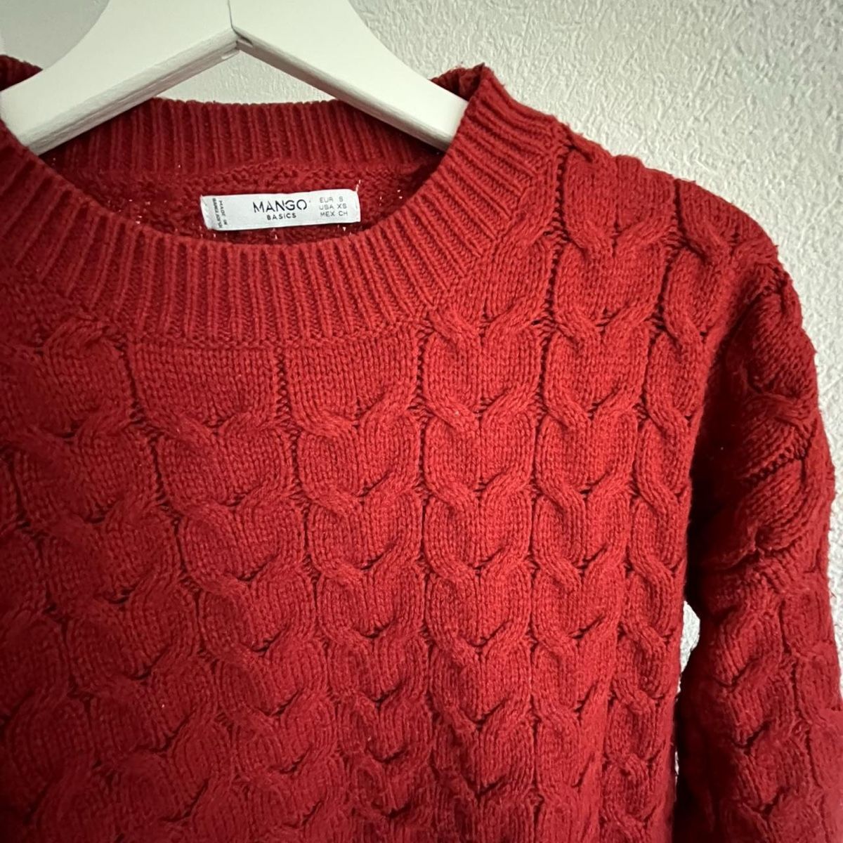 Mango Pulls & Sweat-shirts: Mango Strickpullover rot Grösse XS – D'occasion à Bern par Apfel2002 2