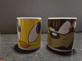 Lot de 2 tasses Looney Tunes, parfait pour le café!