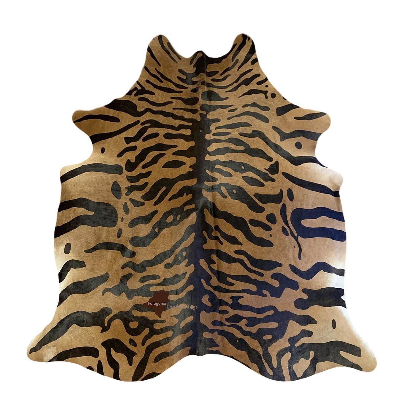 Tappeti: echtes Kuhfell Teppich Tiger black/beige – Nuovo e nell'imballaggio originale da Arbedo venduto da patagonialeatherrugs