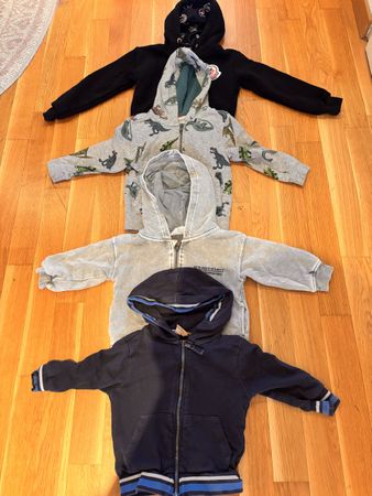 Kinder Kapuzenpullover Set Grösse 92-116