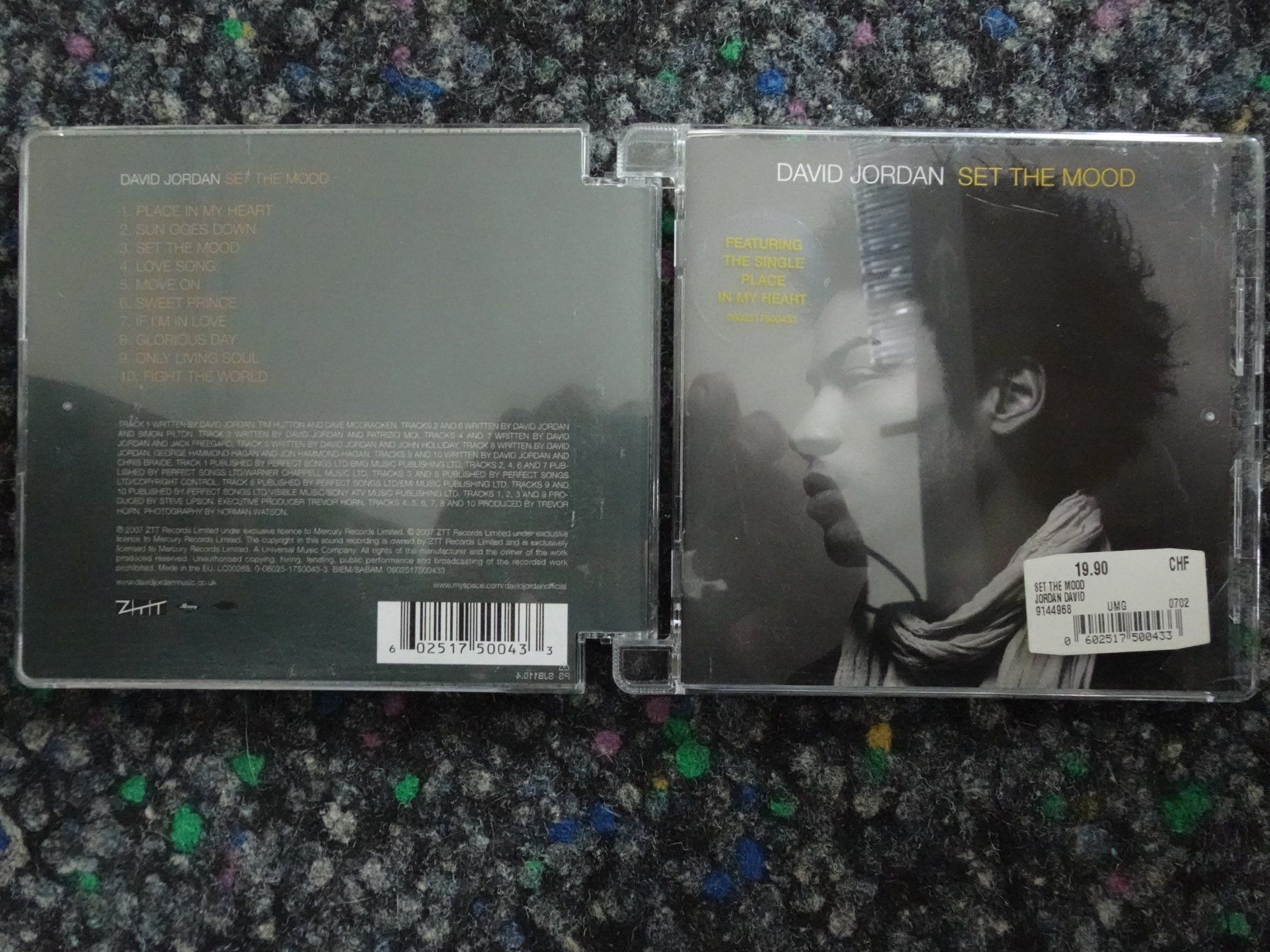 CDs: CD : David Jordan – Gebraucht aus Lotzwil von Kiddis