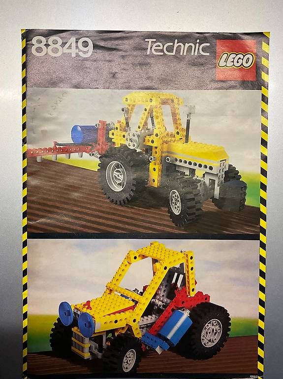 Lego Kit di costruzioni: Lego Technic Traktor 8849 in der Originalverpackung – Usato da Willerzell venduto da Eluchs 1