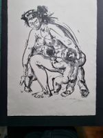 HANS ERNI LITHOGRAPHIE  SIGNIERT  KÜNSTLERPROBE