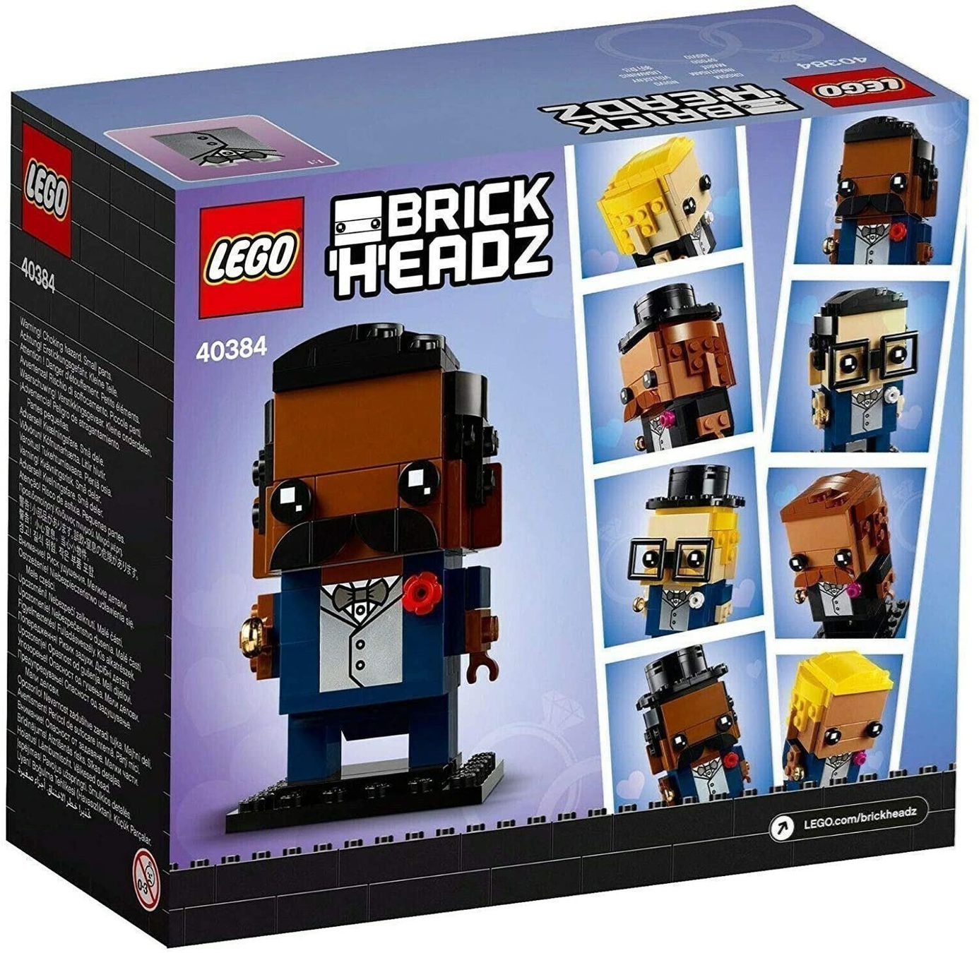 Lego Kit di costruzioni: Brickheadz 40384 Bräutigam + 40383 Braut – Nuovo e nell'imballaggio originale da Matzendorf venduto da SwissMagicKarten 1