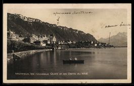 AK Montreux, Les nouveaux Quais et les Dents du Midi