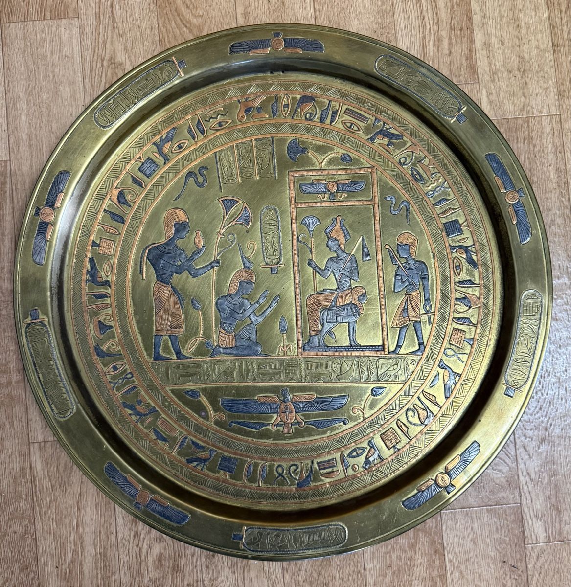 Tutte le decorazioni: Antiker Ägypten Wandteller – Usato da Wittnau venduto da Helvetia1