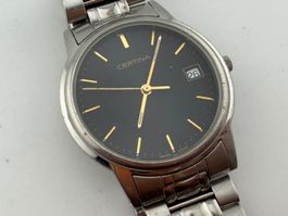 Vintage CERTINA Herrenuhr läuft / montre pour homme