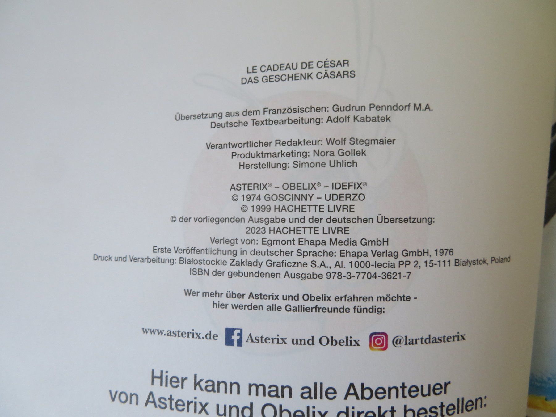 Fumetti: ASTERIX Das Geschenk – Nuovo (secondo la descrizione) da Zürich venduto da piroma 1