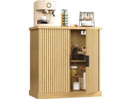 Sideboard verstellbarerAblage  geriffelte Türen ALEXA