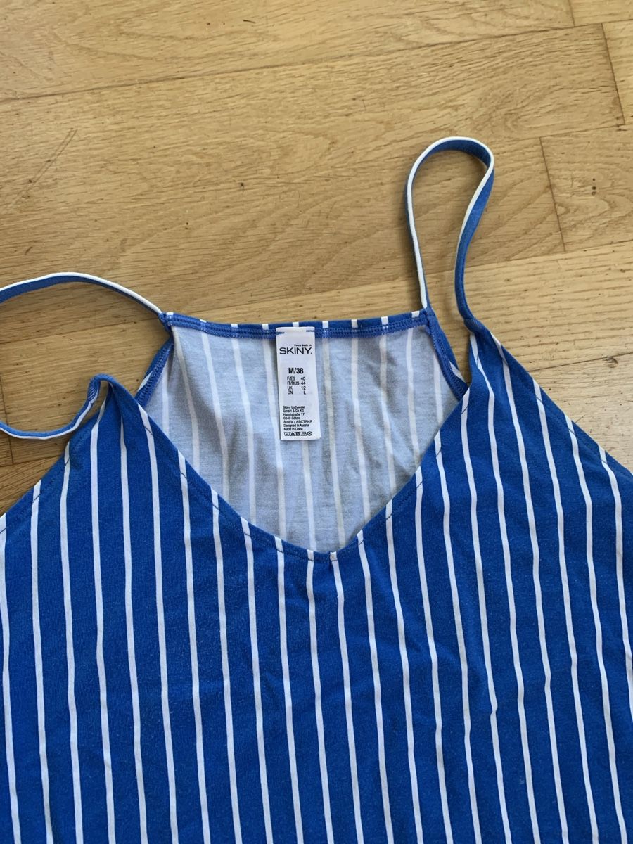 Vestiti: Trägerkleid gestreift Gr.M – Usato da Sempach venduto da katzaana3 2