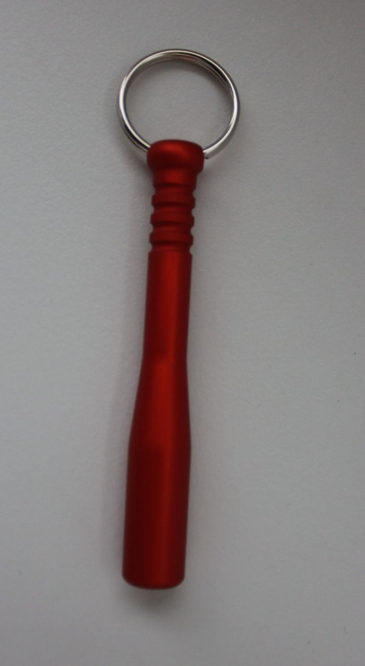 Portachiavi: Porte-clé batte de baseball - rouge    NEU! – Nuovo e nell'imballaggio originale da Peseux venduto da Gilloss 1