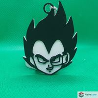 Dragon Ball - Vegeta Scouter Keychain - 3D Printed