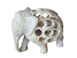 antiker Elefant Stein
