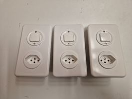 3x Feller Standard 2er ( gross kombi )