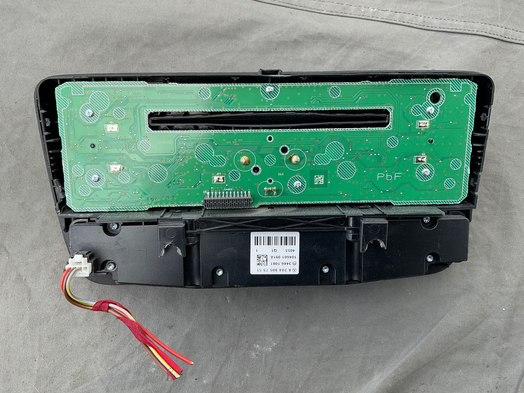 Radios: Façade commande centrale Comand GLK 250 X204 – Gebraucht aus Riaz von jcp_8dj2 1