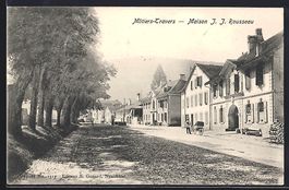 Motiers-Travers, Maison J. J. Rousseau