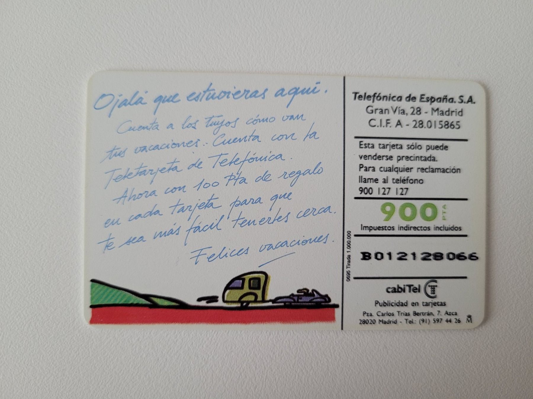 Telefon- & Taxkarten: Telefonkarte Spanien – Gebraucht aus Inwil von Flower2325 1