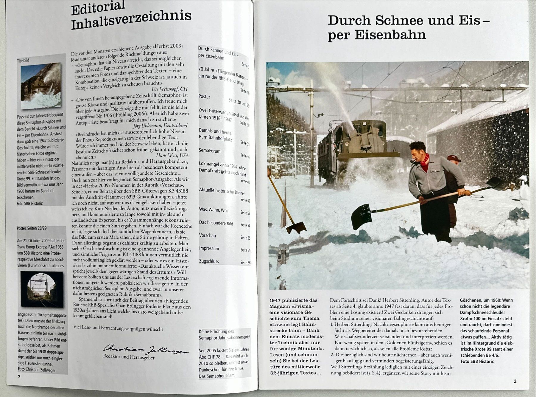 Riviste & Magazine: Semaphor Winter 2009 – Nuovo e nell'imballaggio originale da Murgenthal venduto da View 1