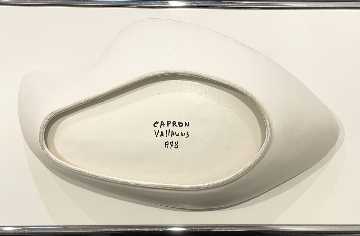 Servierplatten: CAPRON VALLAURIS, Keramik signiert – Gebraucht aus Zürich von Christine.R 1